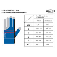 Kamui Quick-Dry Gloves red for the left hand Size:  XS, S, M, L, XL, XXL