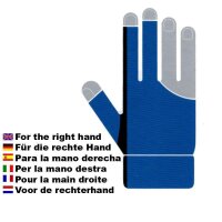 Kamui Quick-Dry glove  blue for the right hand Size XXL